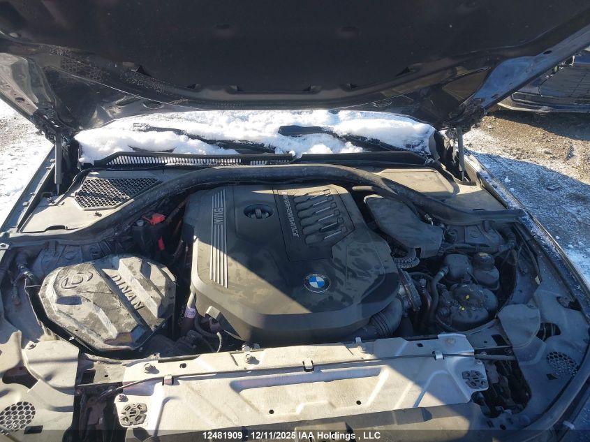 2021 BMW M340I xDrive VIN: 3MW5U9J02M8B54523 Lot: 12481909