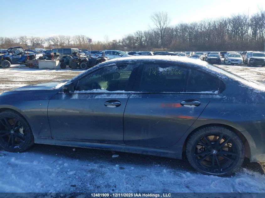 2021 BMW M340I xDrive VIN: 3MW5U9J02M8B54523 Lot: 12481909