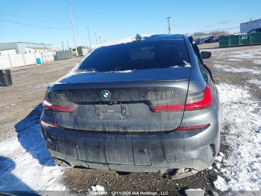 2021 BMW M340I xDrive VIN: 3MW5U9J02M8B54523 Lot: 12481909