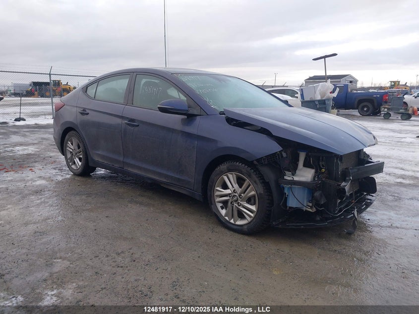 KMHD84LF0KU788156 2019 Hyundai Elantra Preferred auction photo 1