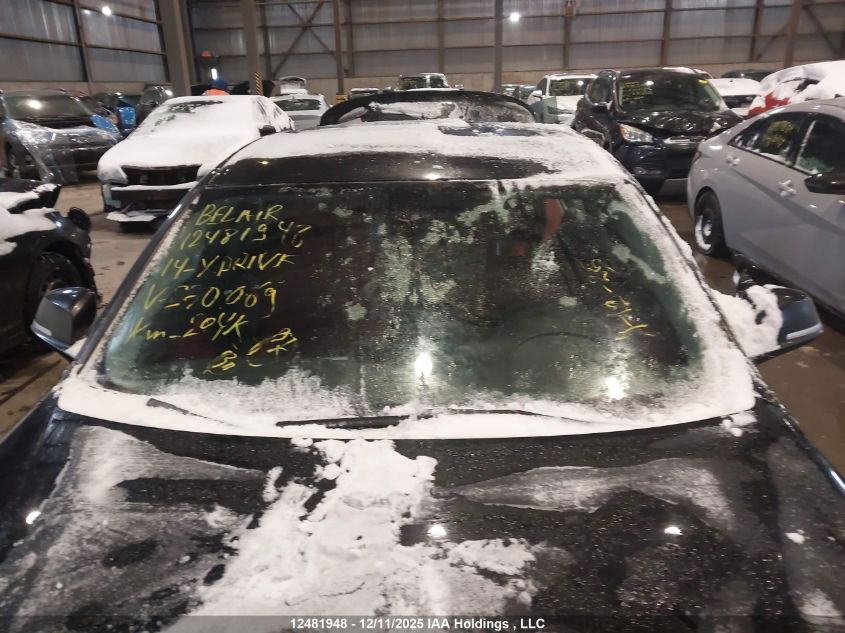 2014 BMW 320I xDrive VIN: WBA3C3G54ENS70069 Lot: 12481948