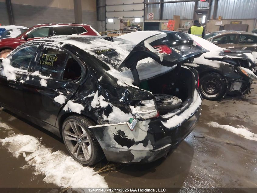 2014 BMW 320I xDrive VIN: WBA3C3G54ENS70069 Lot: 12481948