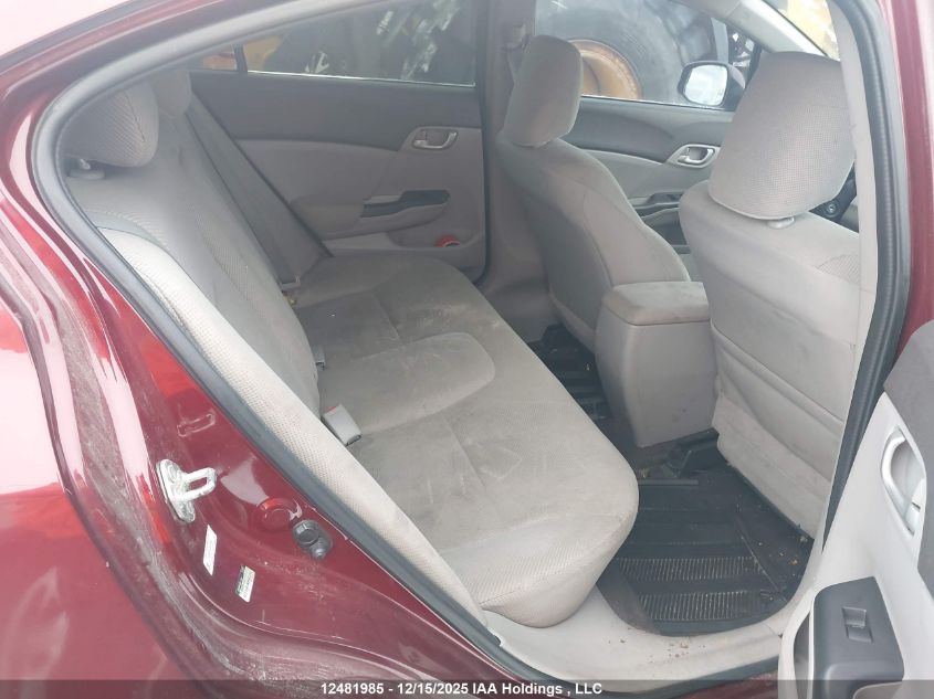 2012 Honda Civic Lx VIN: 2HGFB2F4XCH061948 Lot: 12481985