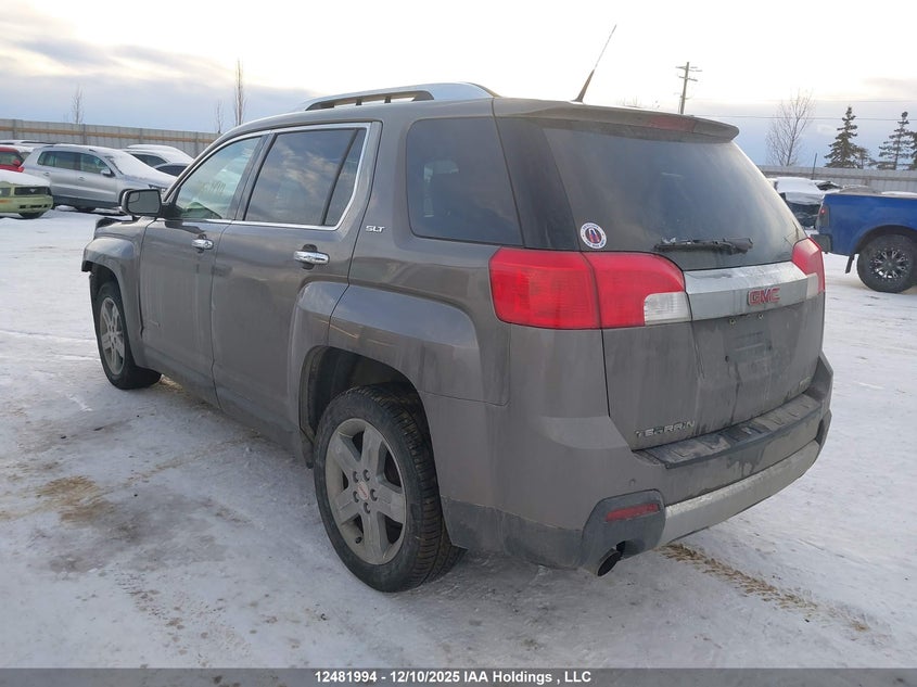 2GKFLXE54C6383150 2012 Gmc Terrain 3.0 Slt-2 Grey