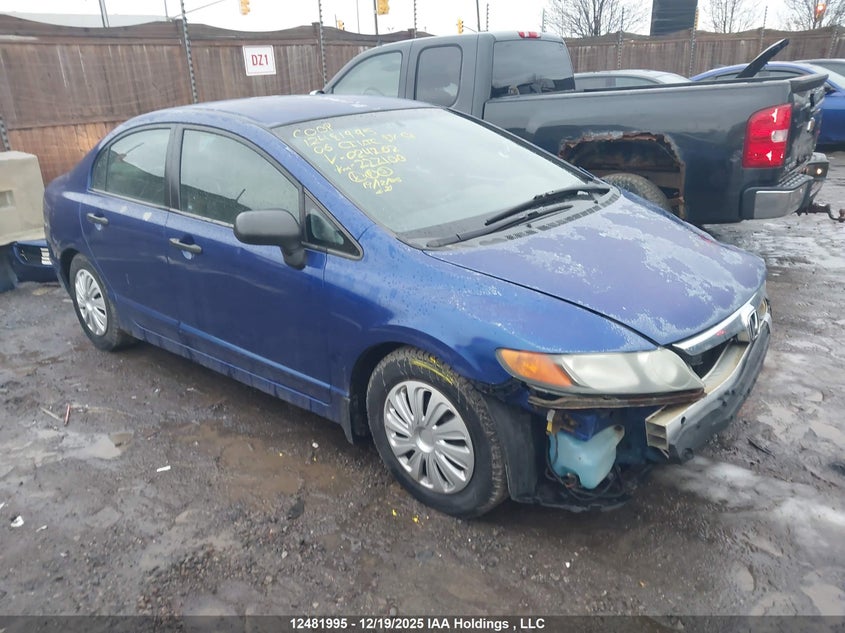 2HGFA16336H024202 2006 Honda Civic Dx-G auction photo 1