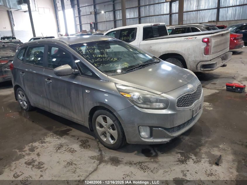 2014 Kia Rondo Lx VIN: KNAHT8A37E7010568 Lot: 12482005