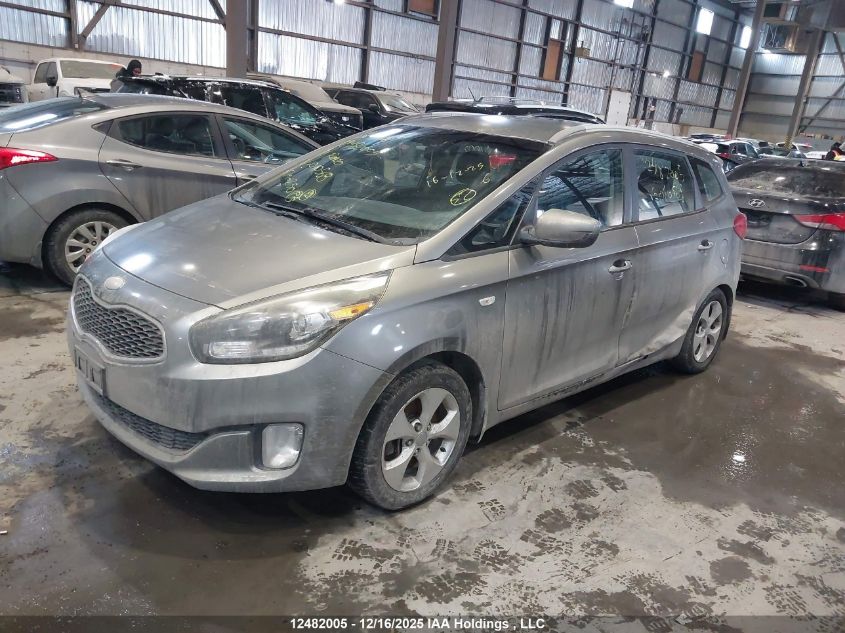 2014 Kia Rondo Lx VIN: KNAHT8A37E7010568 Lot: 12482005