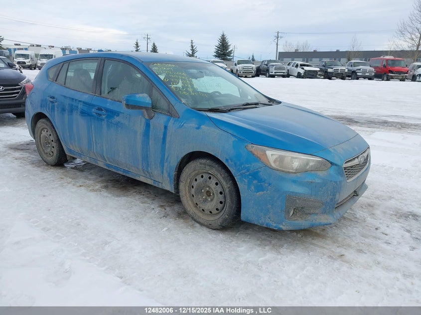 4S3GTAE68J3733258 2018 Subaru Impreza Premium Plus auction photo 1