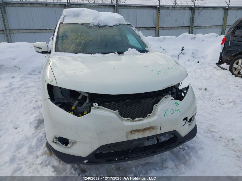 2016 Nissan Rogue VIN: 5N1AT2MV1GC844677 Lot: 12482032