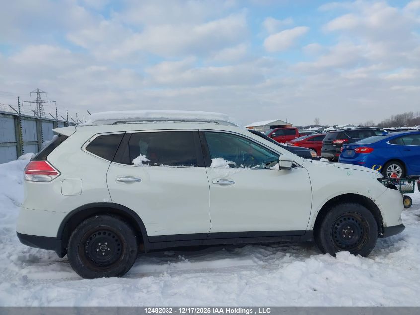2016 Nissan Rogue VIN: 5N1AT2MV1GC844677 Lot: 12482032