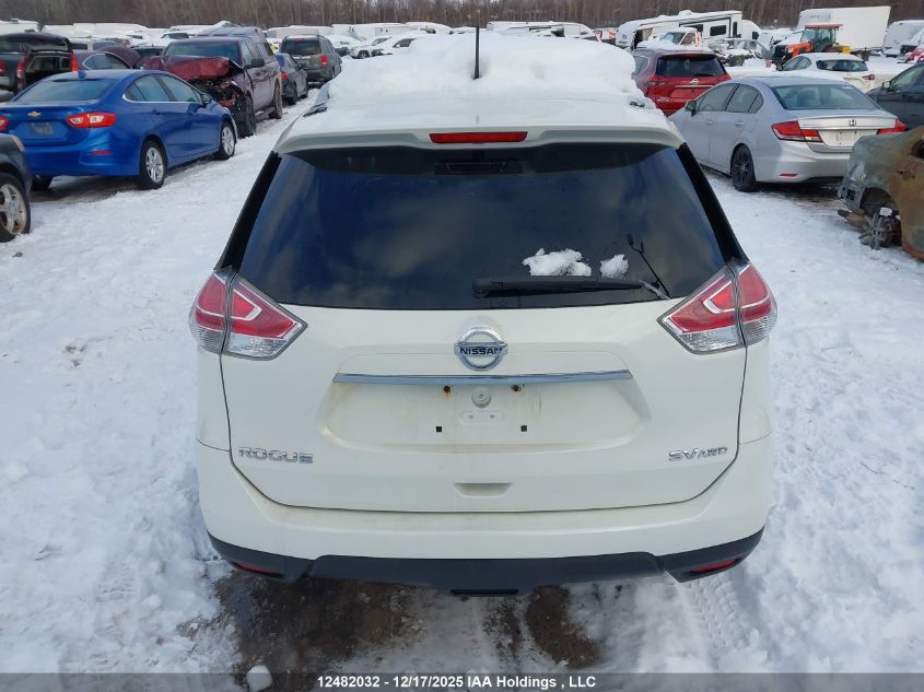 2016 Nissan Rogue VIN: 5N1AT2MV1GC844677 Lot: 12482032
