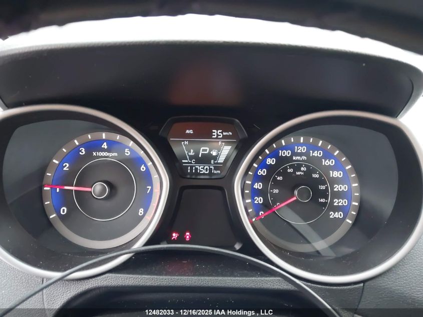 2016 Hyundai Elantra Se/Sport/Limited VIN: KMHDH4AE5GU474827 Lot: 12482033