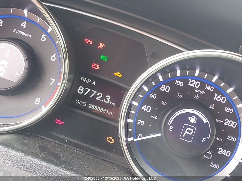 2012 Hyundai Sonata Se/Limited VIN: 5NPEC4AC4CH375068 Lot: 12482053