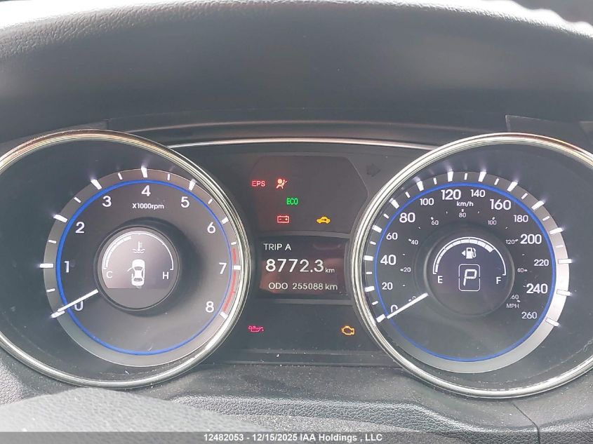 2012 Hyundai Sonata Se/Limited VIN: 5NPEC4AC4CH375068 Lot: 12482053