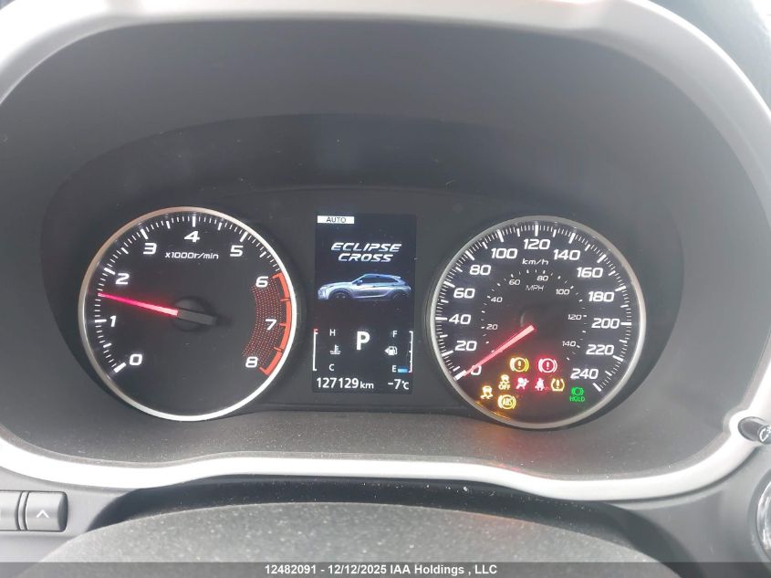 2019 Mitsubishi Eclipse Cross Gt/Se VIN: JA4AT4AA0KZ600780 Lot: 12482091