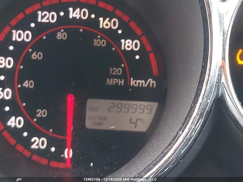 2006 Toyota Matrix Xr/Xrs VIN: 2T1KR32E66C597601 Lot: 12482104