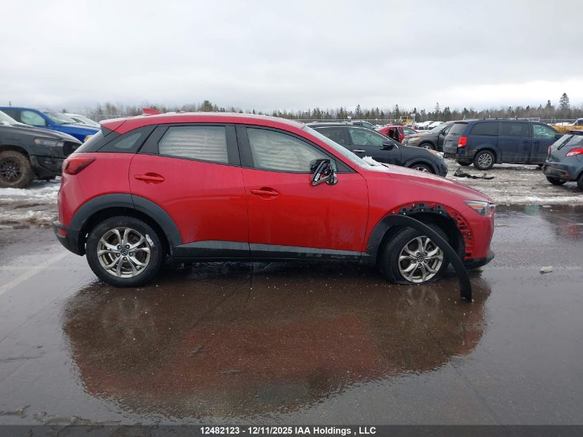 2016 Mazda Cx-3 Touring VIN: JM1DKBC76G0103708 Lot: 12482123