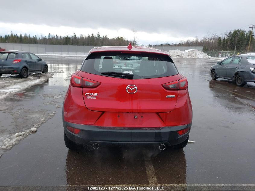 2016 Mazda Cx-3 Touring VIN: JM1DKBC76G0103708 Lot: 12482123