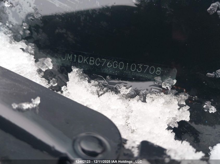 2016 Mazda Cx-3 Touring VIN: JM1DKBC76G0103708 Lot: 12482123