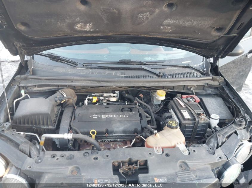 2012 Chevrolet Sonic Lt VIN: 1G1JC5SH9C4198241 Lot: 12482126