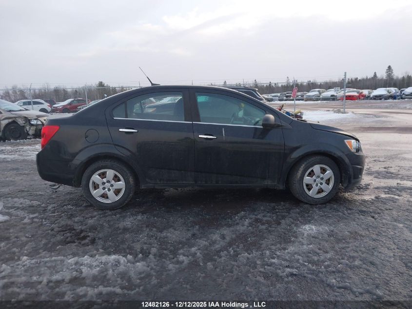 2012 Chevrolet Sonic Lt VIN: 1G1JC5SH9C4198241 Lot: 12482126