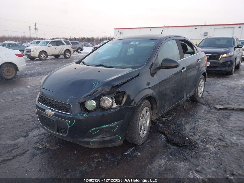 2012 Chevrolet Sonic Lt VIN: 1G1JC5SH9C4198241 Lot: 12482126