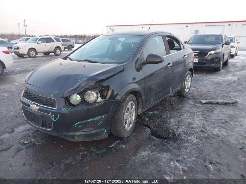 2012 Chevrolet Sonic Lt VIN: 1G1JC5SH9C4198241 Lot: 12482126