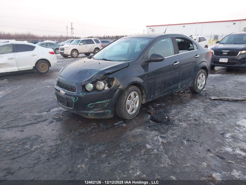 2012 Chevrolet Sonic Lt VIN: 1G1JC5SH9C4198241 Lot: 12482126