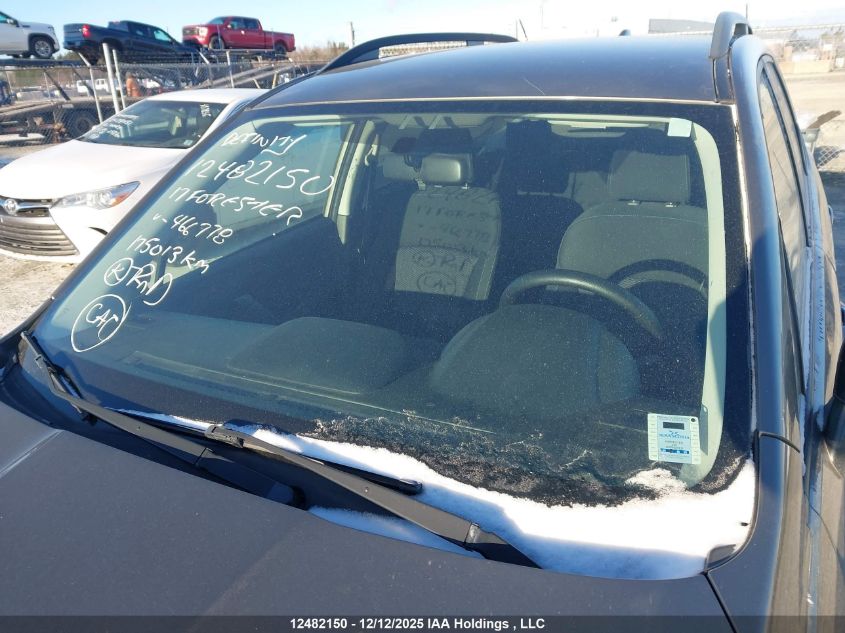 2017 Subaru Forester 2.5I Convenience VIN: JF2SJEDC6HH466778 Lot: 12482150