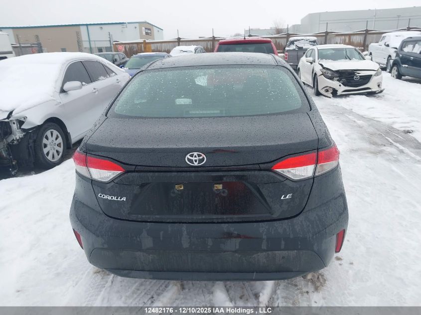 2020 Toyota Corolla Le VIN: 5YFBPRBE9LP143475 Lot: 12482176