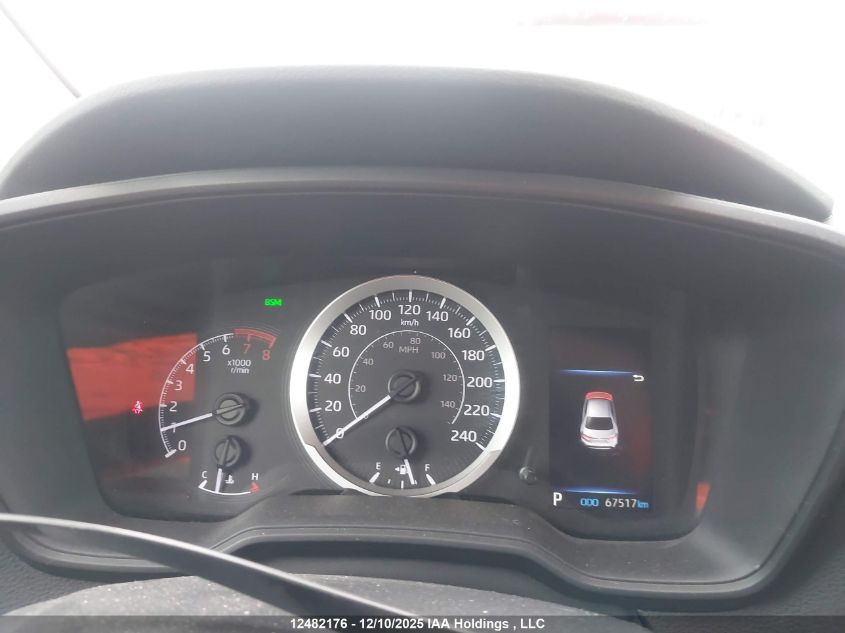 2020 Toyota Corolla Le VIN: 5YFBPRBE9LP143475 Lot: 12482176