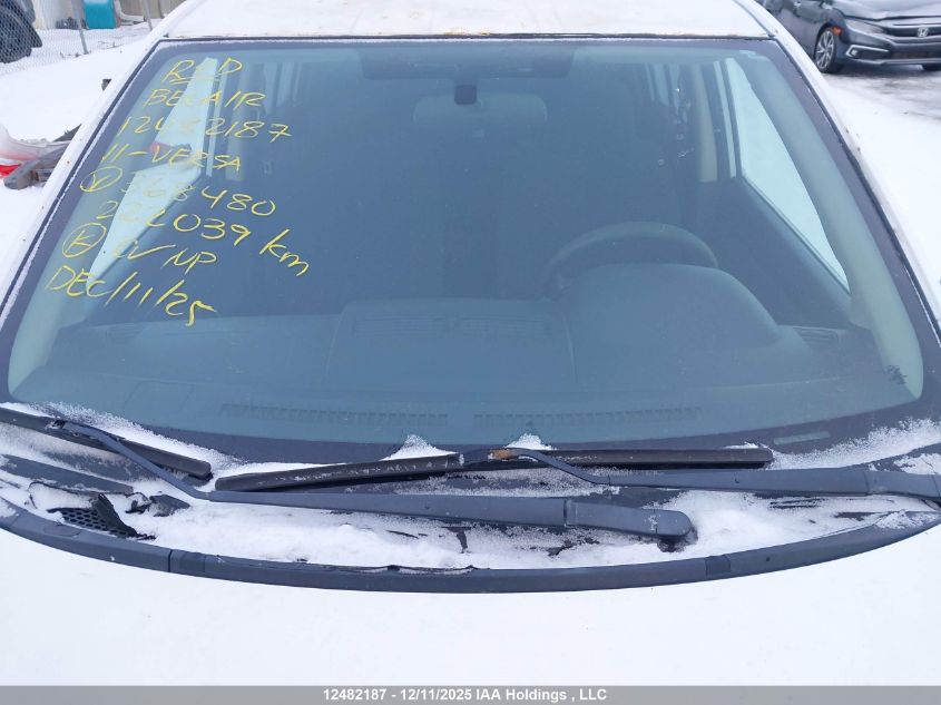 2011 Nissan Versa 1.8S VIN: 3N1BC1CP4BL368480 Lot: 12482187