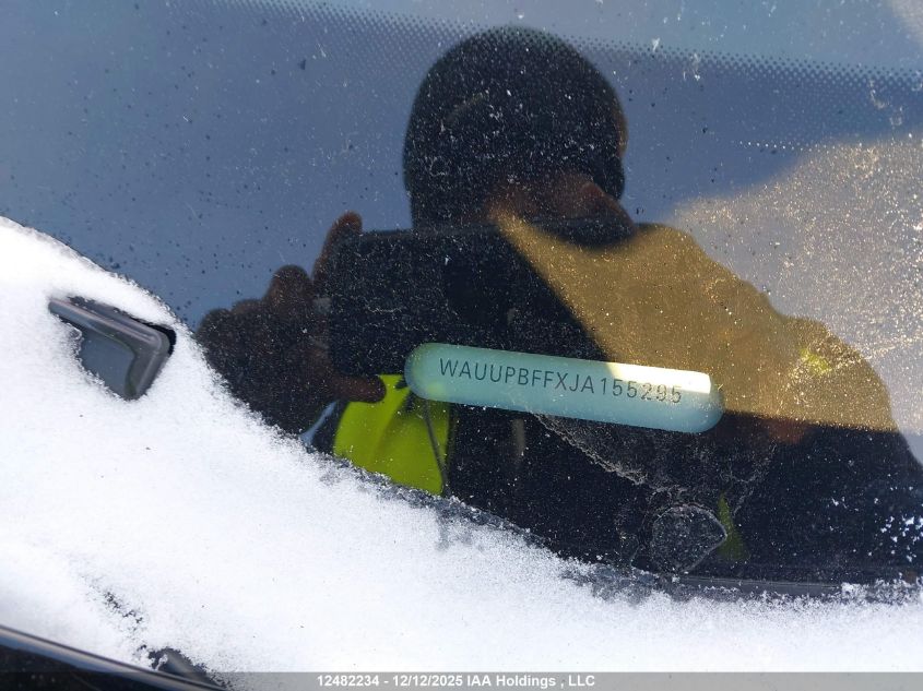 2018 Audi A3 E-Tron 1.4T Premium/1.4T Tech Premium VIN: WAUUPBFFXJA155295 Lot: 12482234