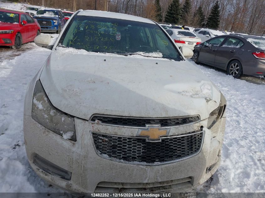 2013 Chevrolet Cruze Lt Turbo VIN: 1G1PC5SB0D7212260 Lot: 12482252