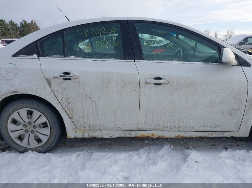 2013 Chevrolet Cruze Lt Turbo VIN: 1G1PC5SB0D7212260 Lot: 12482252