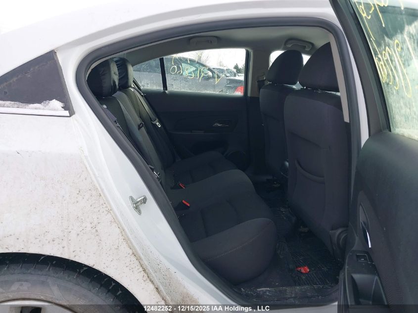 2013 Chevrolet Cruze Lt Turbo VIN: 1G1PC5SB0D7212260 Lot: 12482252