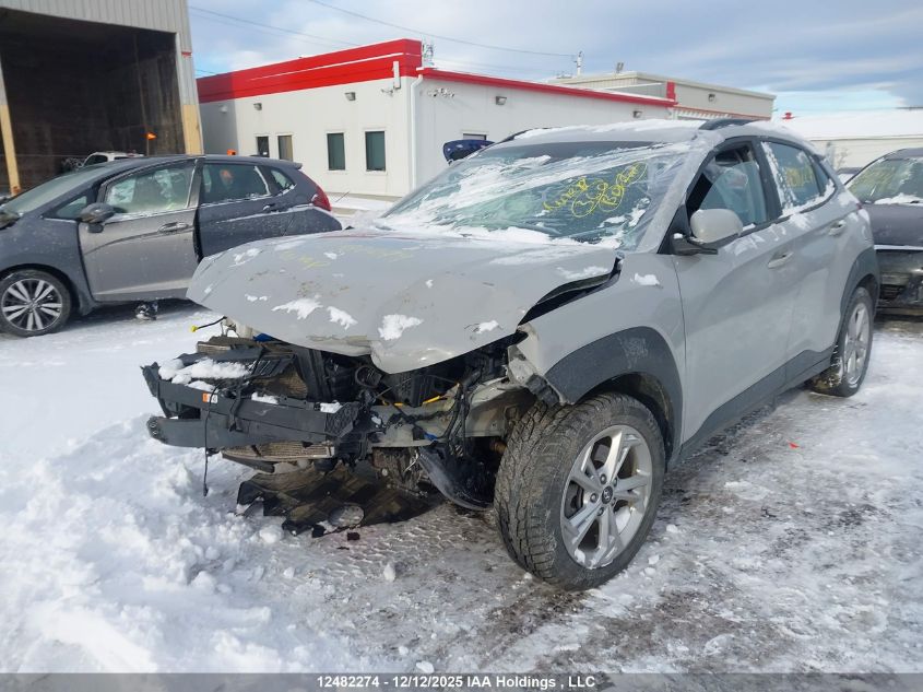 2022 Hyundai Kona Preferred Awd VIN: KM8K2CAB7NU848067 Lot: 12482274