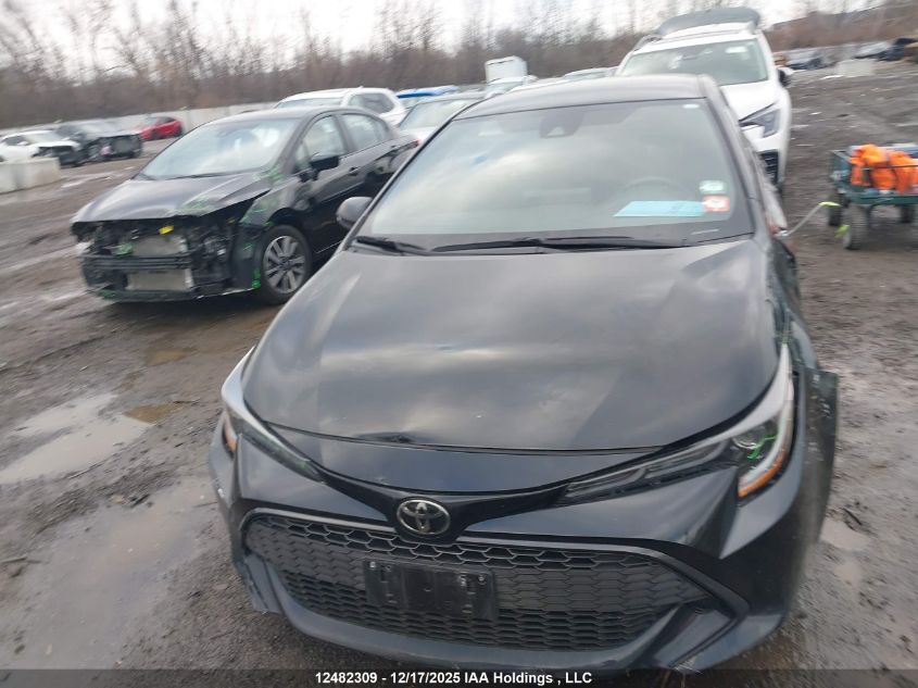 2022 Toyota Corolla Se VIN: JTNK4MBE5N3165671 Lot: 12482309