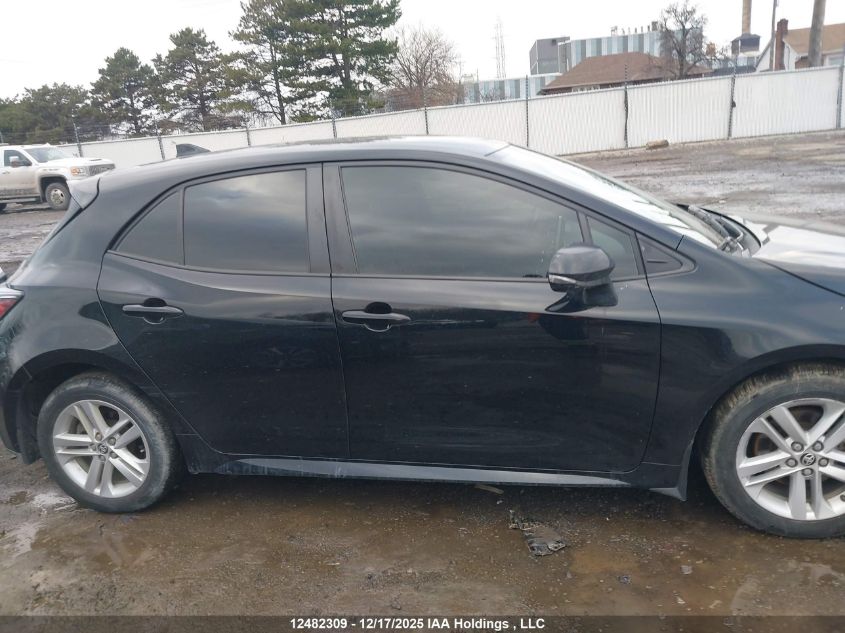 2022 Toyota Corolla Se VIN: JTNK4MBE5N3165671 Lot: 12482309