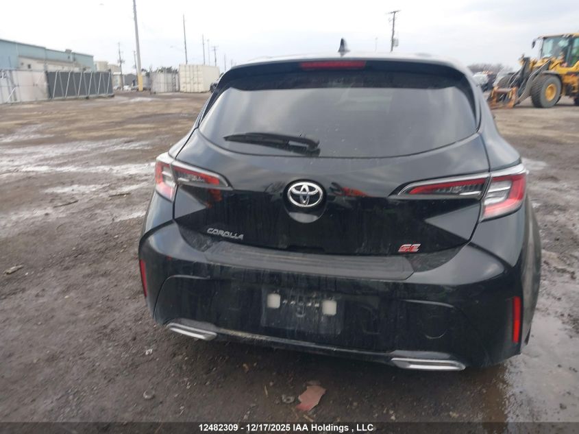 2022 Toyota Corolla Se VIN: JTNK4MBE5N3165671 Lot: 12482309