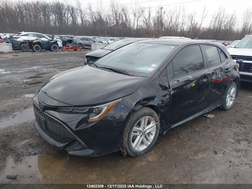 2022 Toyota Corolla Se VIN: JTNK4MBE5N3165671 Lot: 12482309