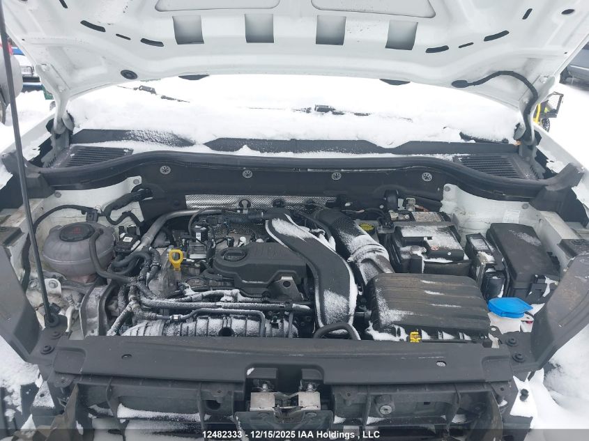 2024 Volkswagen Taos Se VIN: 3VVUX7B27RM087850 Lot: 12482333