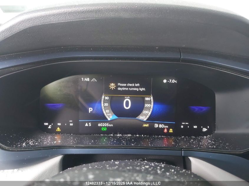 2024 Volkswagen Taos Se VIN: 3VVUX7B27RM087850 Lot: 12482333