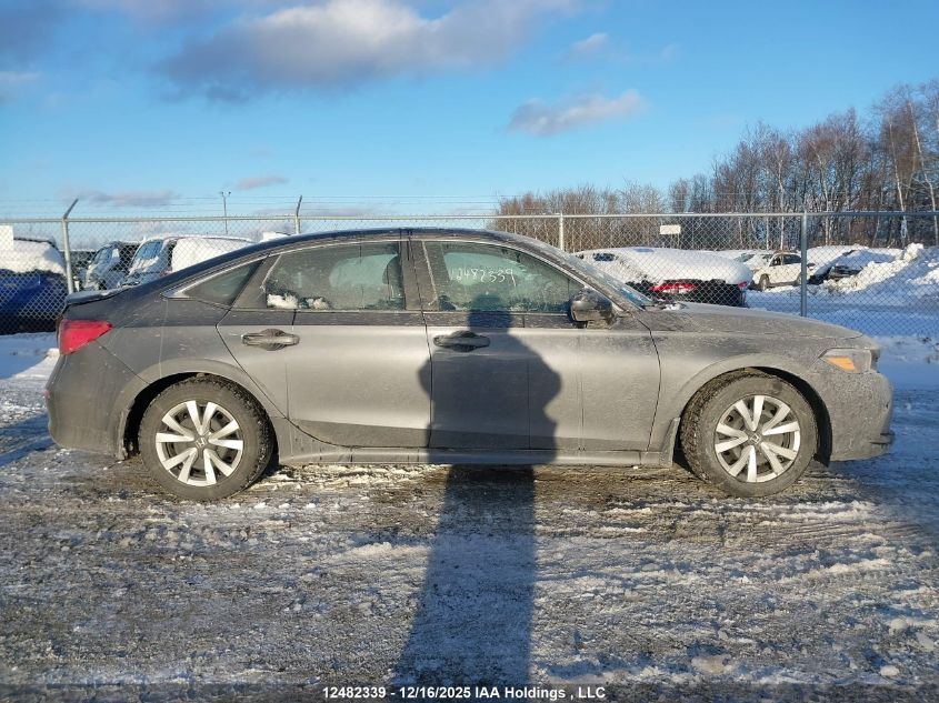 2023 Honda Civic Lx/Lx-B VIN: 2HGFE2F21PH106089 Lot: 12482339