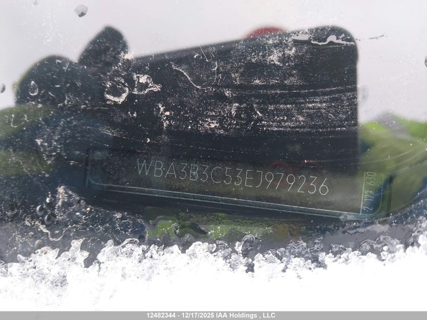 2014 BMW 328 Xi VIN: WBA3B3C53EJ979236 Lot: 12482344