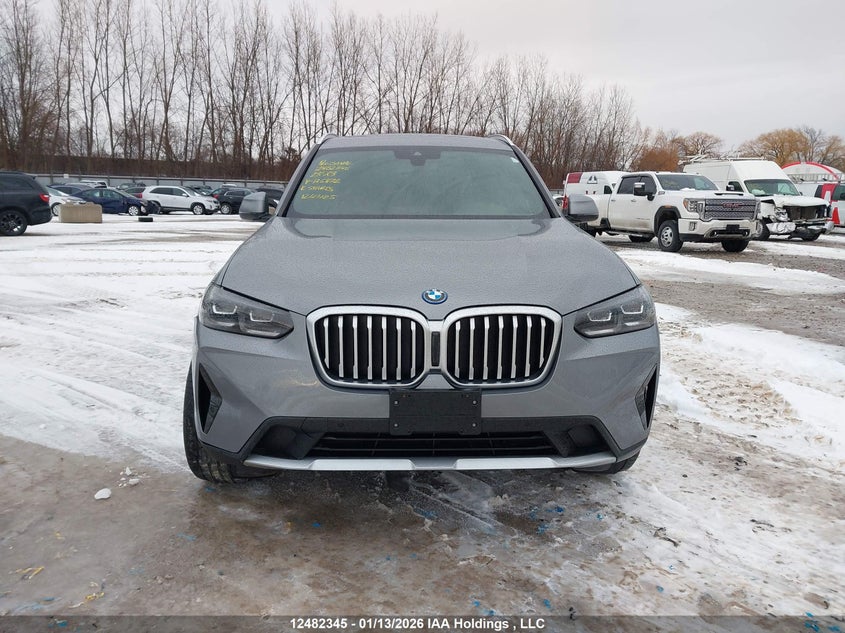 2023 BMW X3 Phev xDrive30E VIN: 5UX63DP00P9R51172 Lot: 12482345