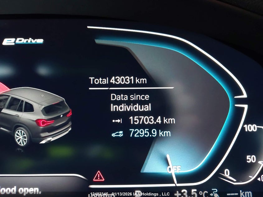 2023 BMW X3 Phev xDrive30E VIN: 5UX63DP00P9R51172 Lot: 12482345