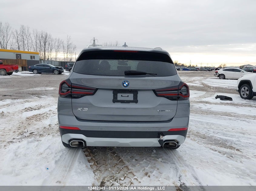 2023 BMW X3 Phev xDrive30E VIN: 5UX63DP00P9R51172 Lot: 12482345