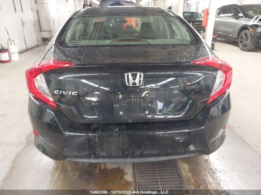 2018 Honda Civic Lx VIN: 2HGFC2E51JH015736 Lot: 12482356