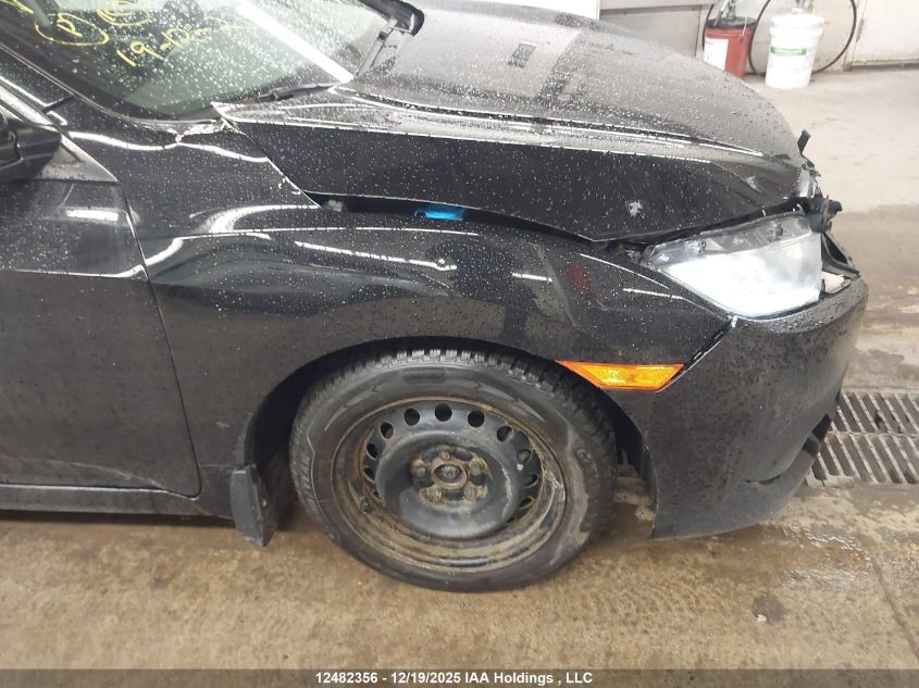 2018 Honda Civic Lx VIN: 2HGFC2E51JH015736 Lot: 12482356